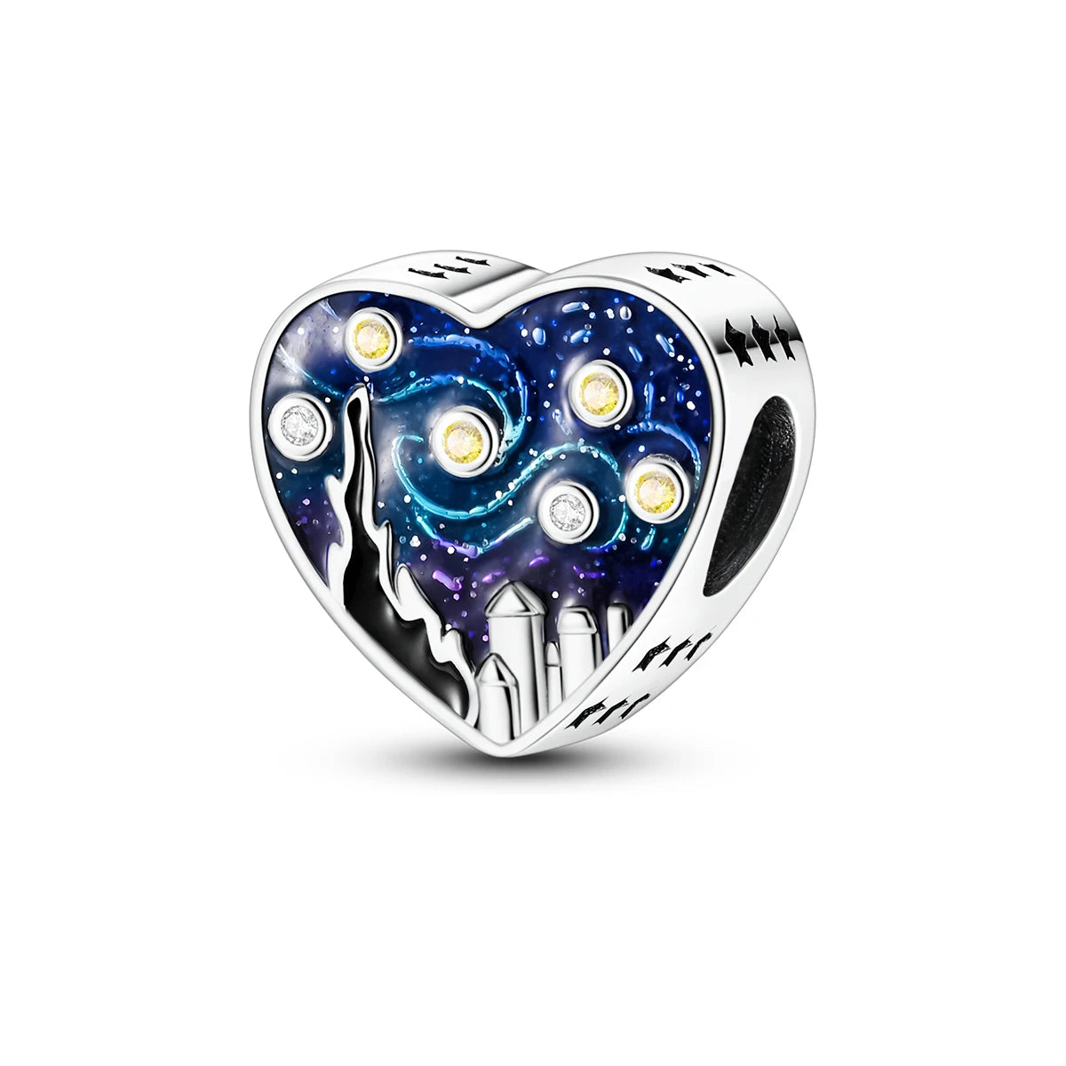 Hot Sale 925 Silver Charms Beads Fit Original Pan Bracelet Making for Woman Jewelry Fashion Pendant