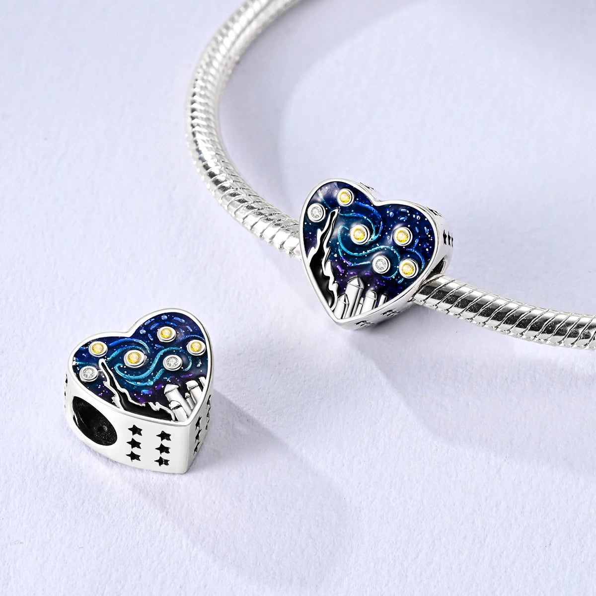 Hot Sale 925 Silver Charms Beads Fit Original Pan Bracelet Making for Woman Jewelry Fashion Pendant