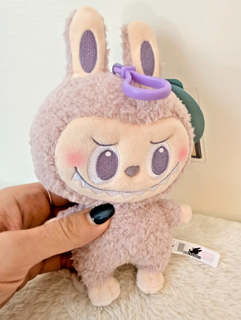 LABUBU Plush the MONSTERS Figure Pendant W/ Tiny Book, Bejing Exclusive