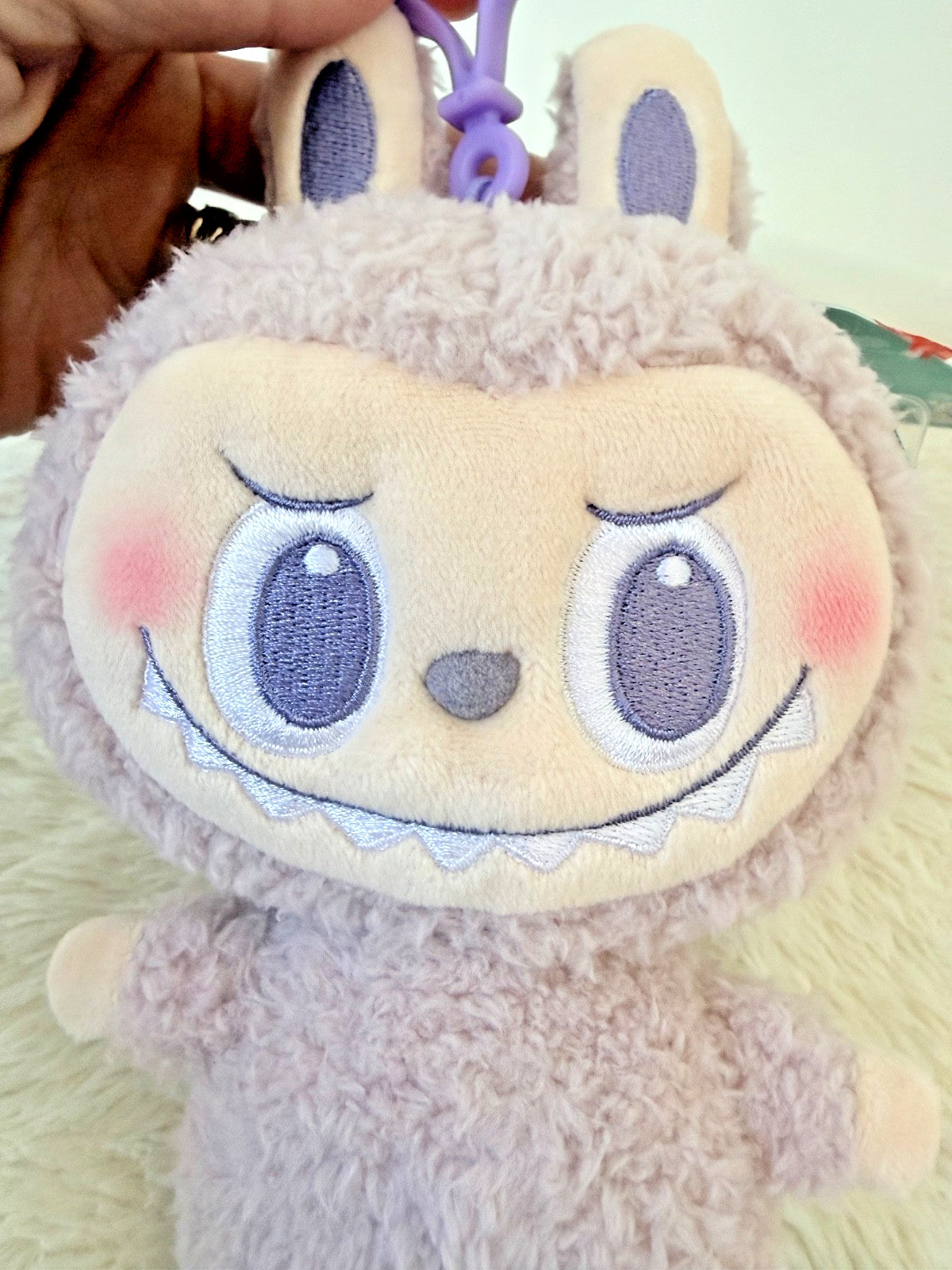 LABUBU Plush the MONSTERS Figure Pendant W/ Tiny Book, Bejing Exclusive