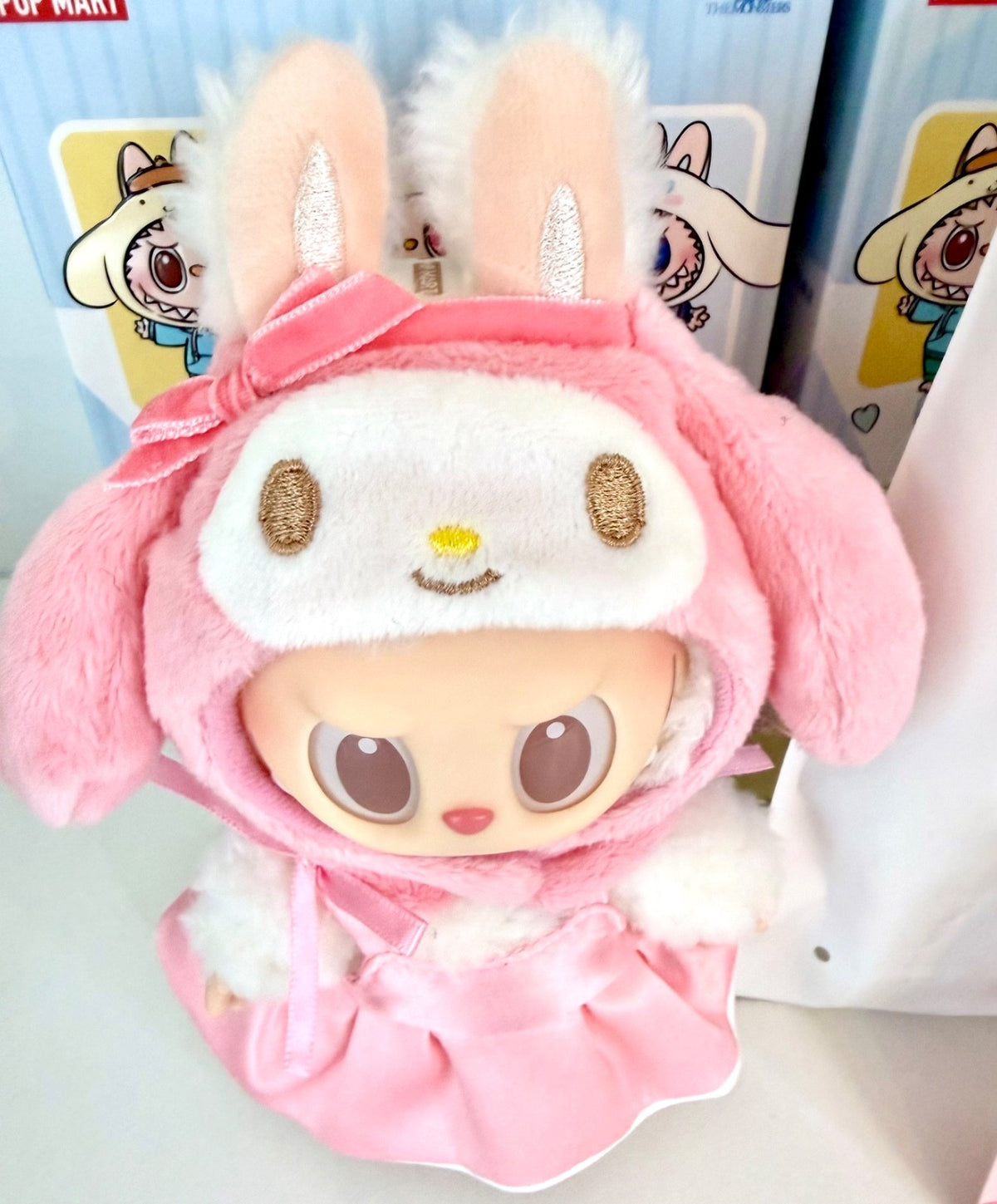 LABUBU X Sanrio (My Melody) Hello Kitty & Friends Vinyl Plush Pendant POP MART