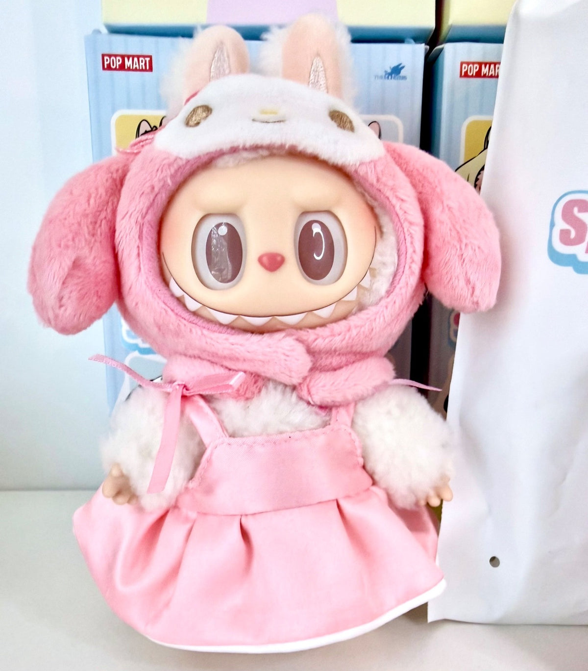 LABUBU X Sanrio (My Melody) Hello Kitty & Friends Vinyl Plush Pendant POP MART