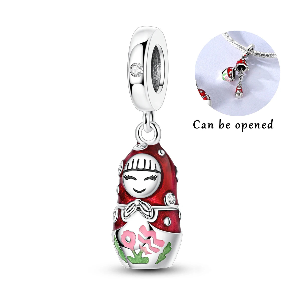 Hot Sale 925 Silver Charms Beads Fit Original Pan Bracelet Making for Woman Jewelry Fashion Pendant